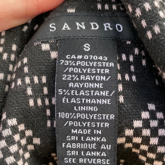 💕Designer open blazer by Sandro - Picture 8 of 8